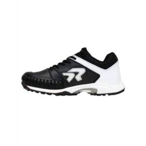 NEW RINGOR women's flite turf shoe with pitching toe in black/white
